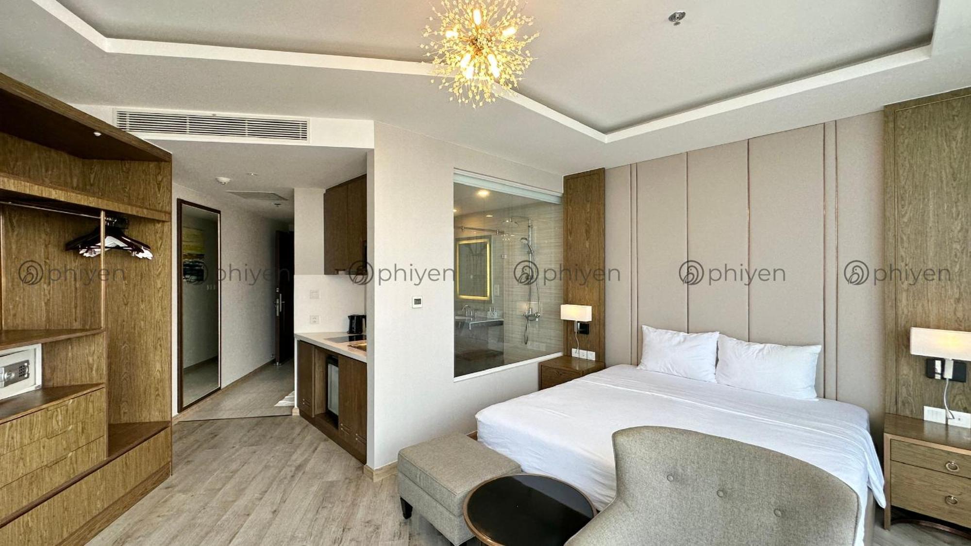 Căn hộ sang trọng đối diện biển và quảng trường Apartamento Nha Trang Exterior foto